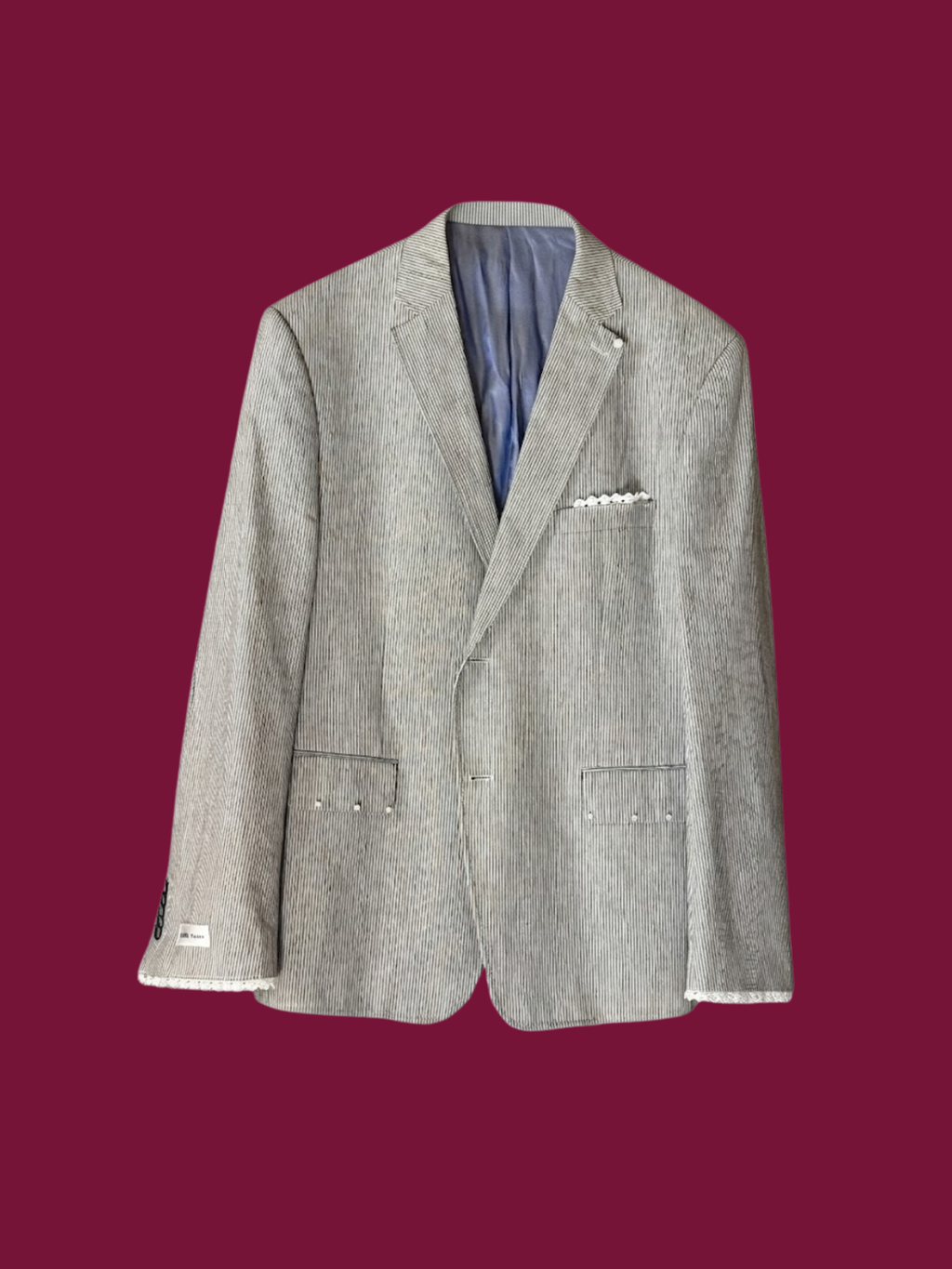 Upcycled blazer Brasilia