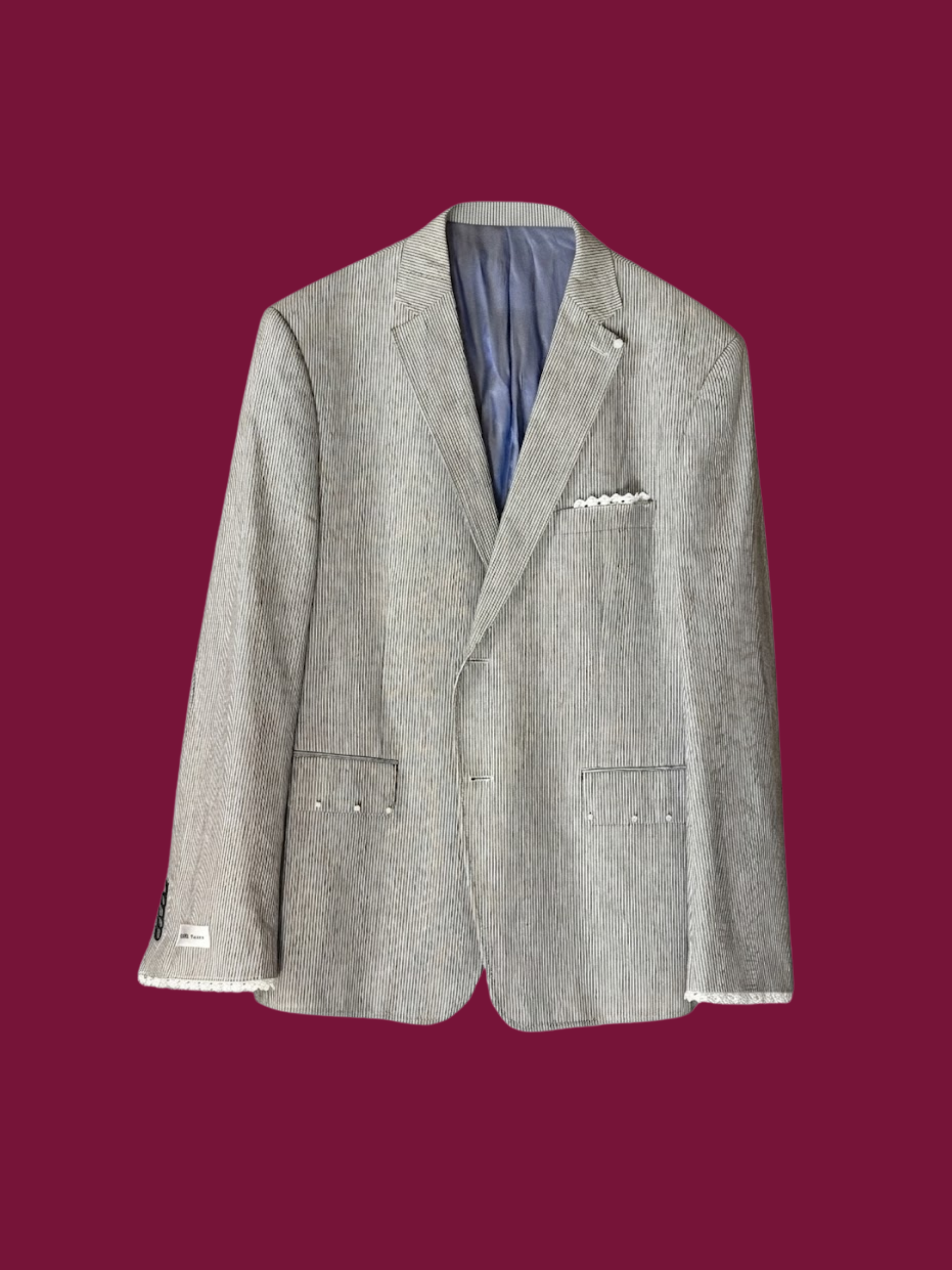 Upcycled blazer Brasilia