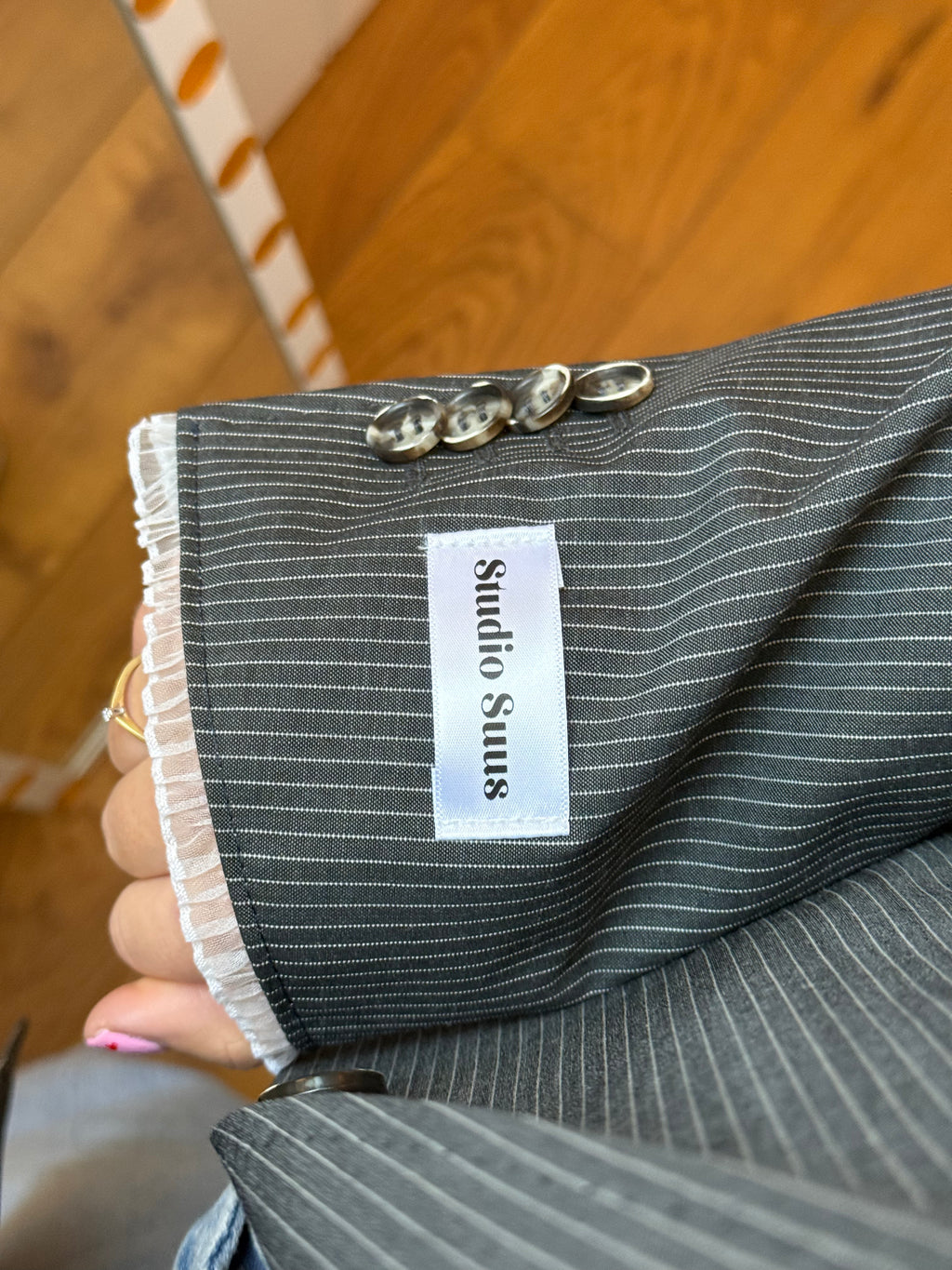 Customized blazer Bordeaux