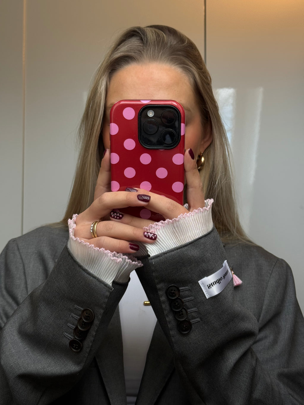 Upcycled blazer Camera