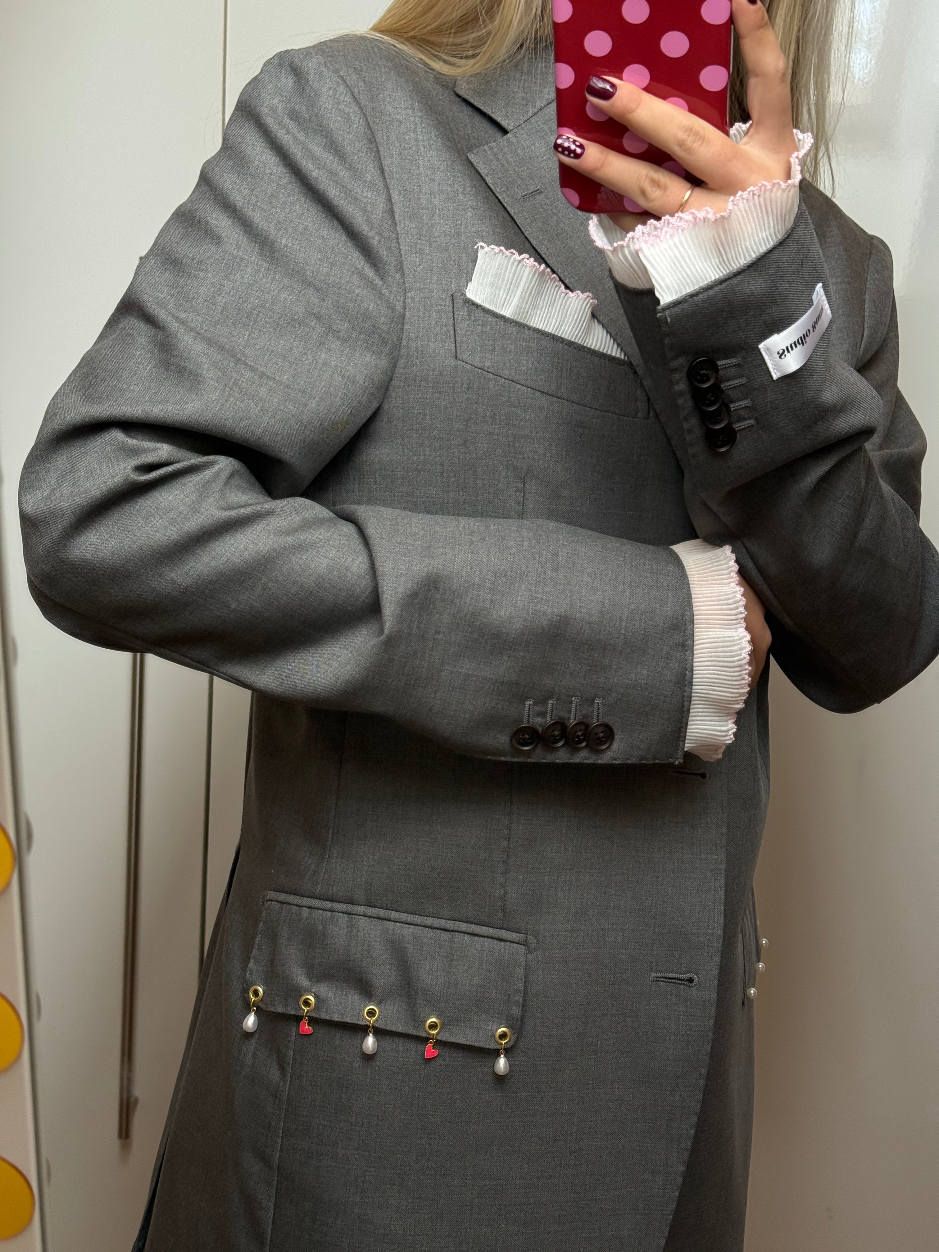 Upcycled blazer Camera