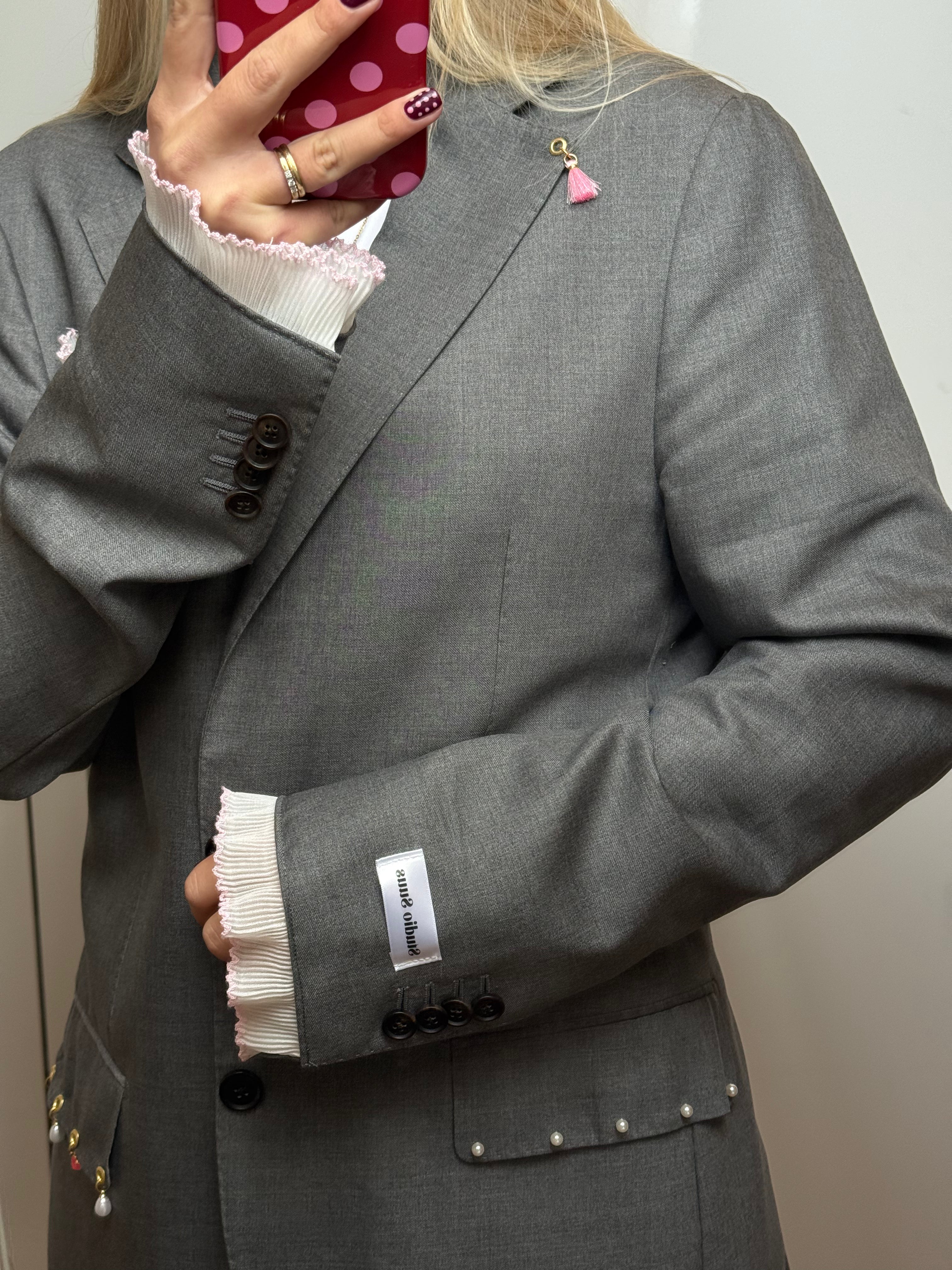 Upcycled blazer Camera