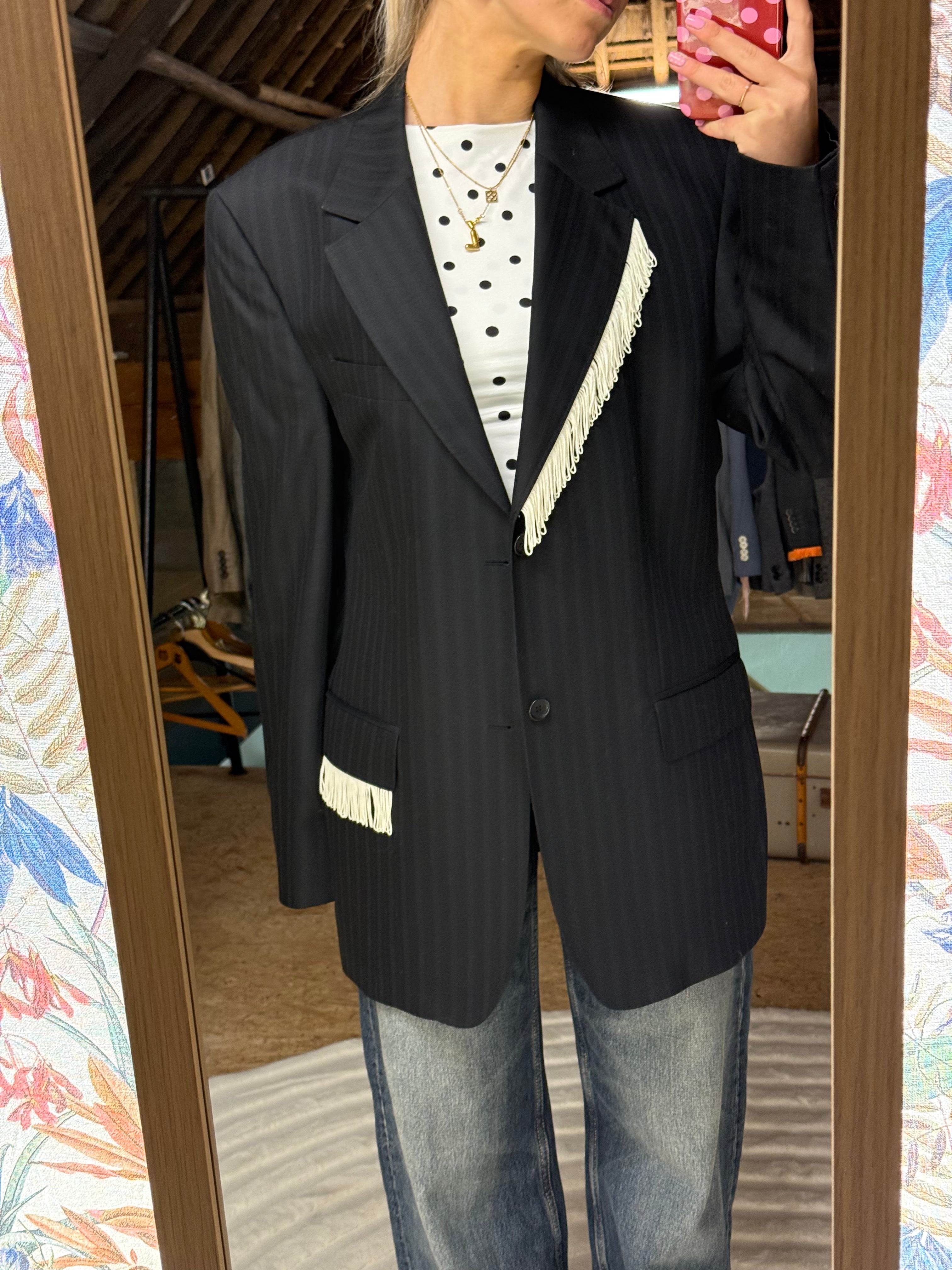 Upcycled blazer Haïti