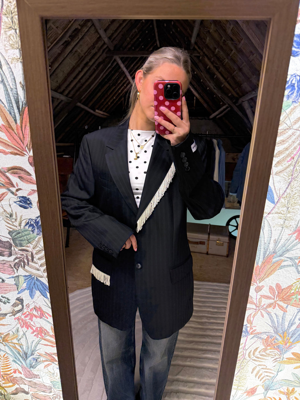 Upcycled blazer Haïti