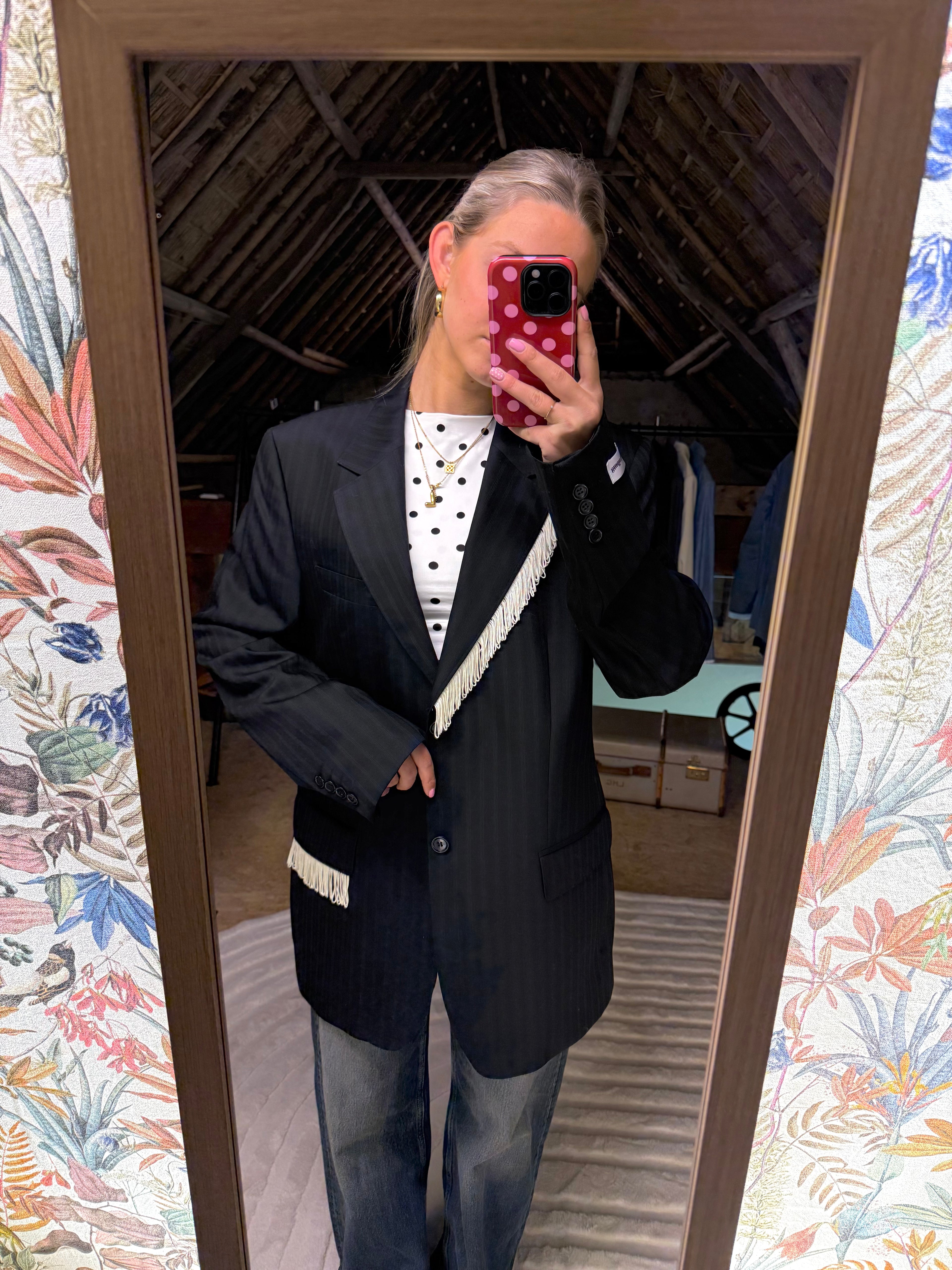 Upcycled blazer Haïti