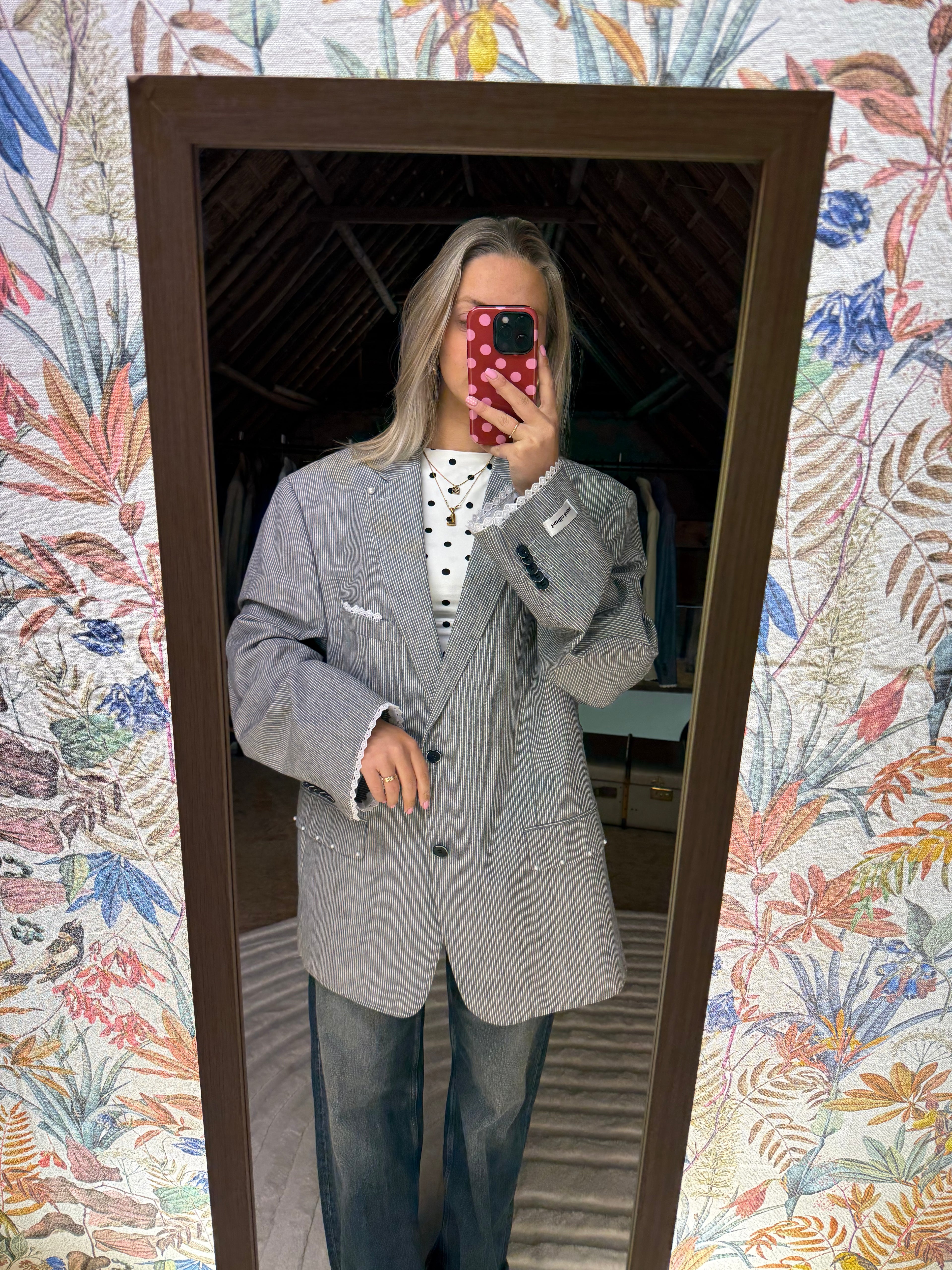 Upcycled blazer Brasilia
