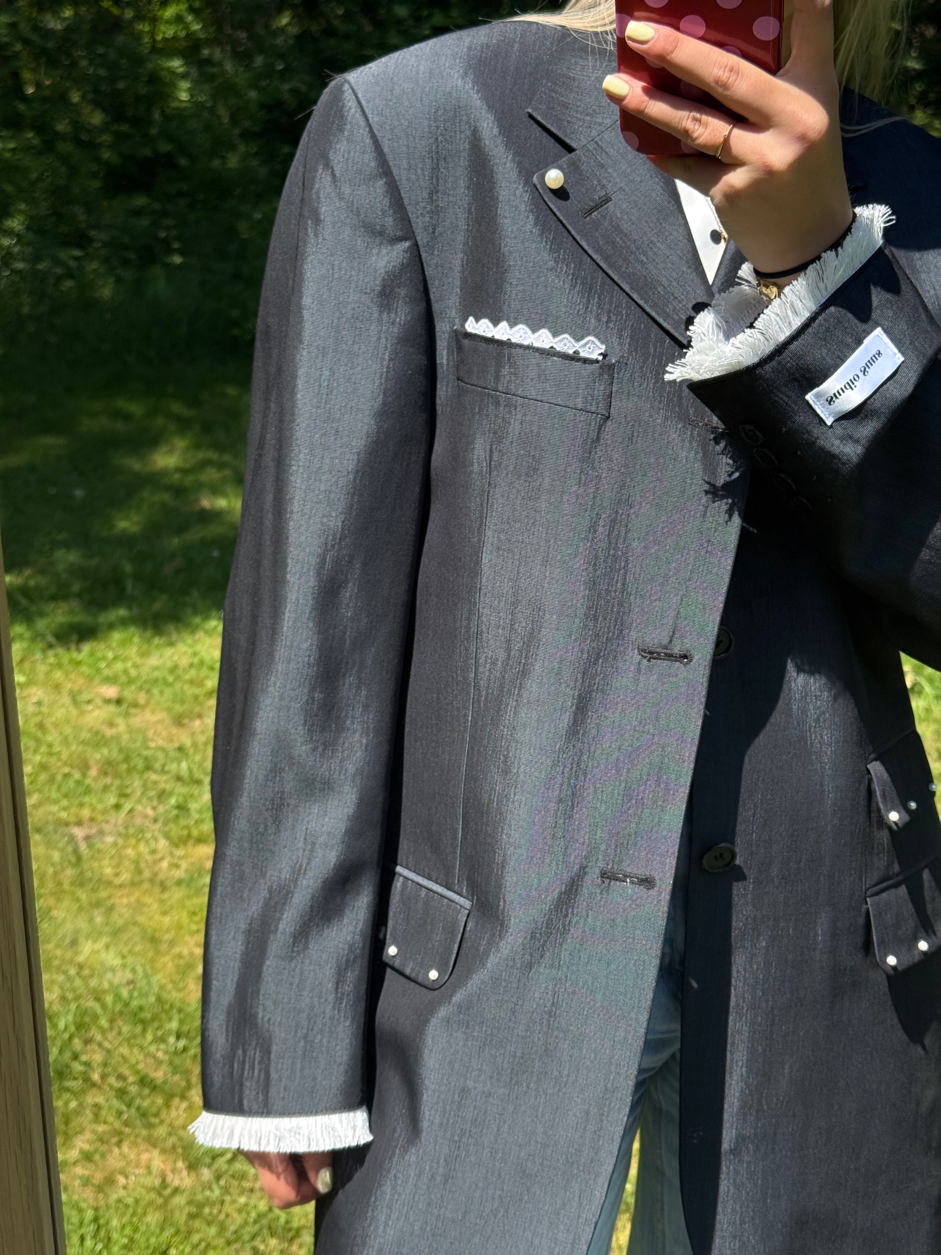 Upcycled blazer Santorini