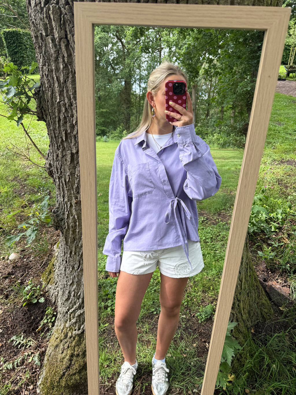 Upcycled blouse Zanzibar
