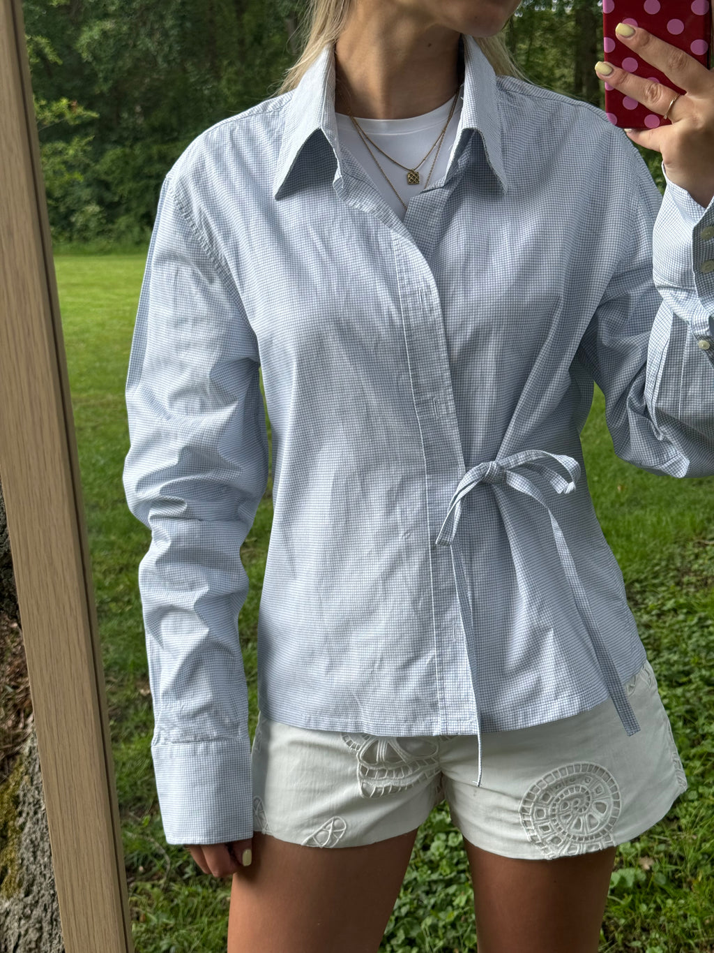 Upcycled blouse Tulum