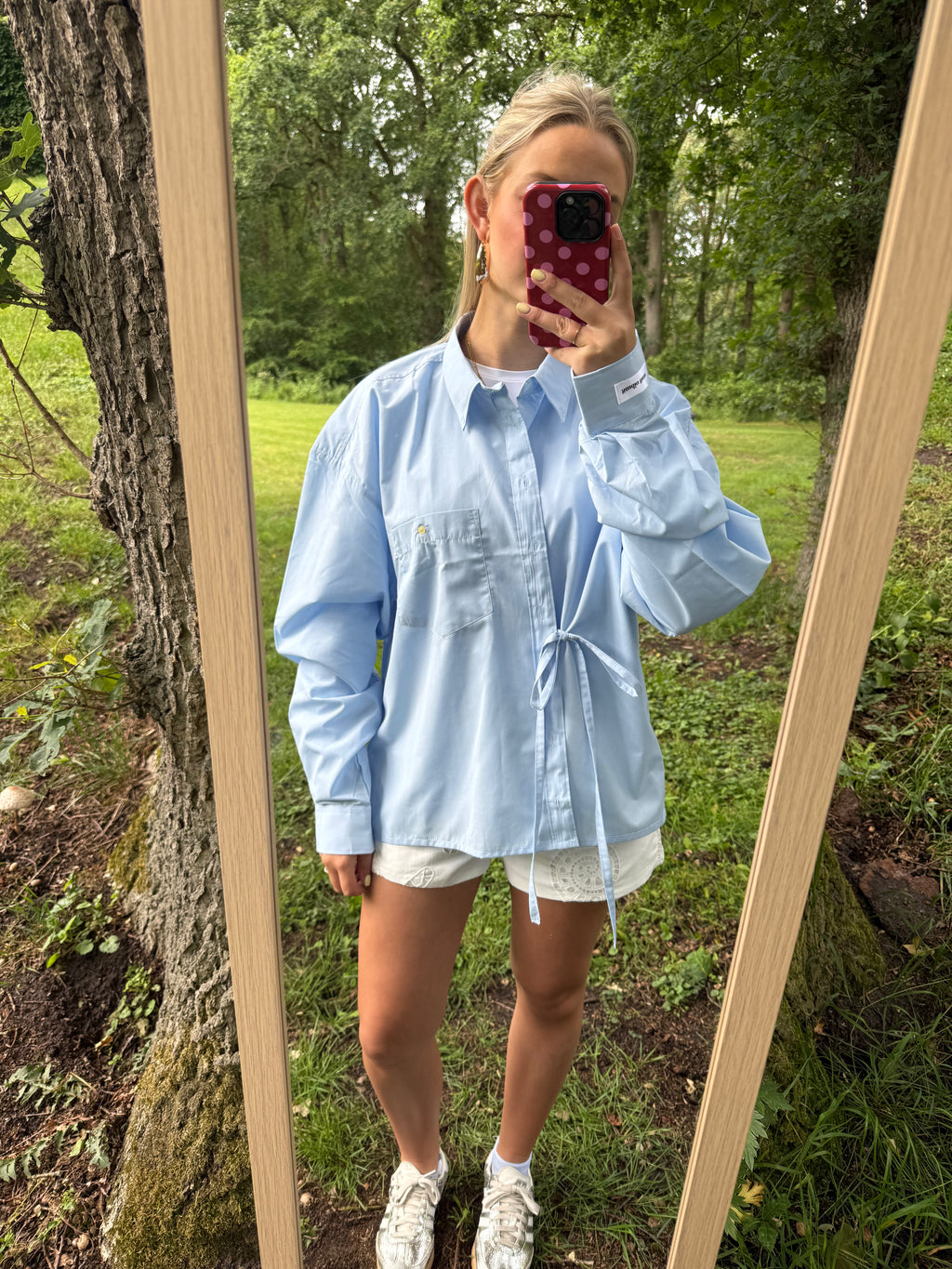 Upcycled blouse Montreal