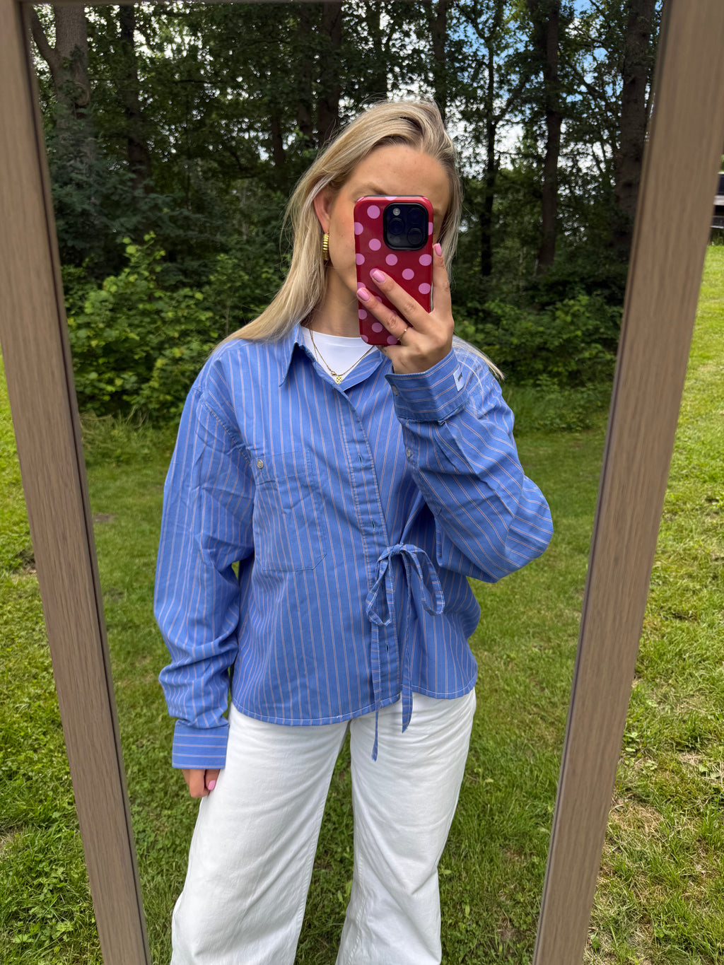 Upcycled blouse Nice