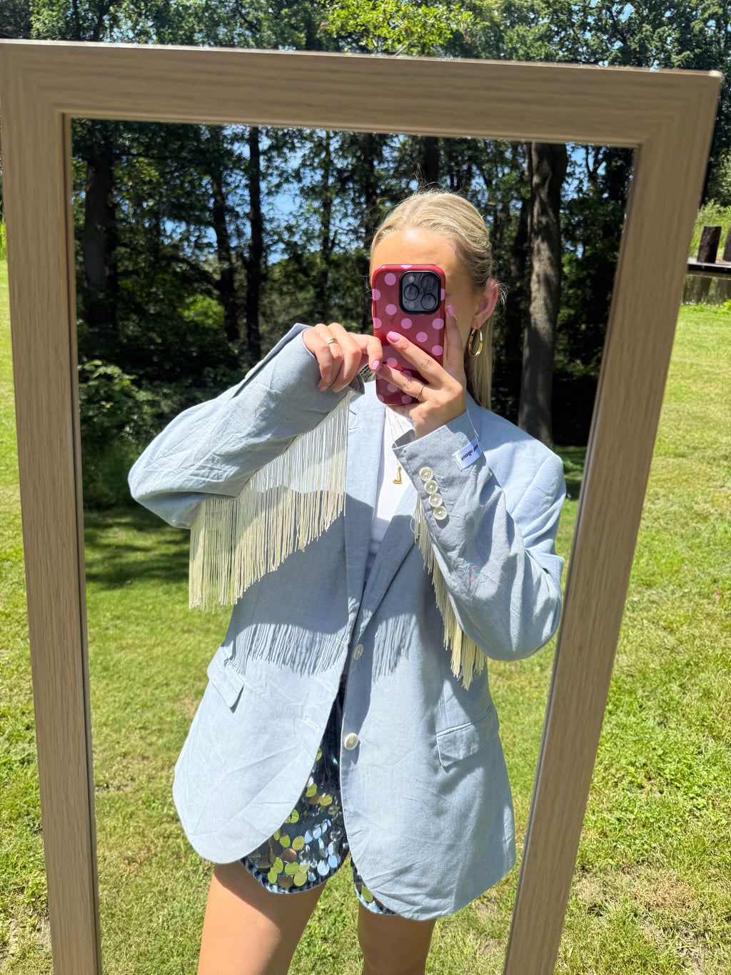 Upcycled blazer Fiji