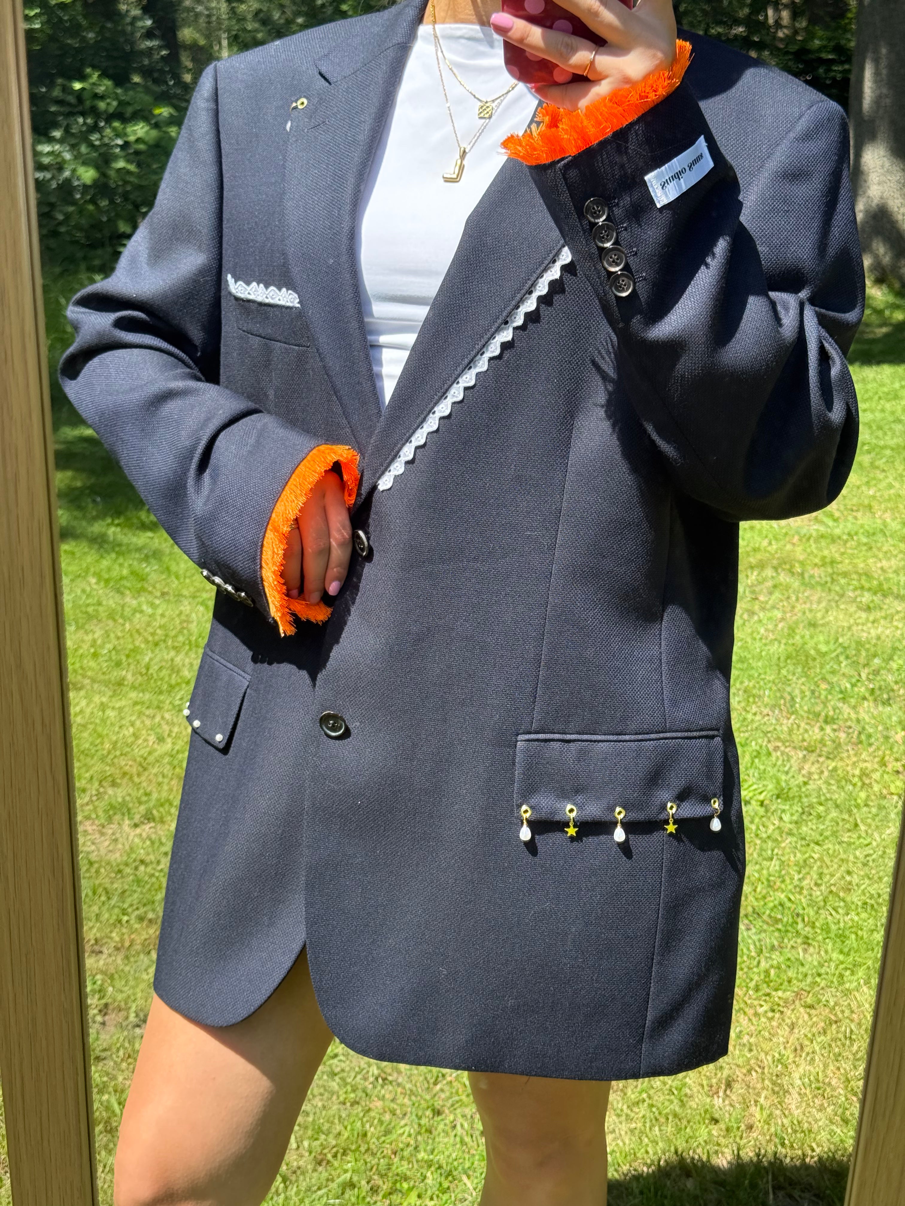 Upcycled blazer Florida
