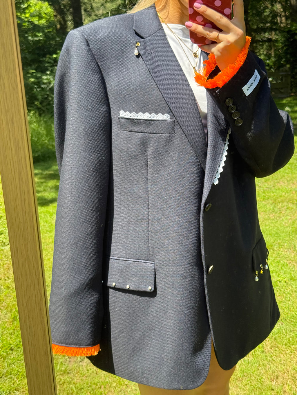 Upcycled blazer Florida