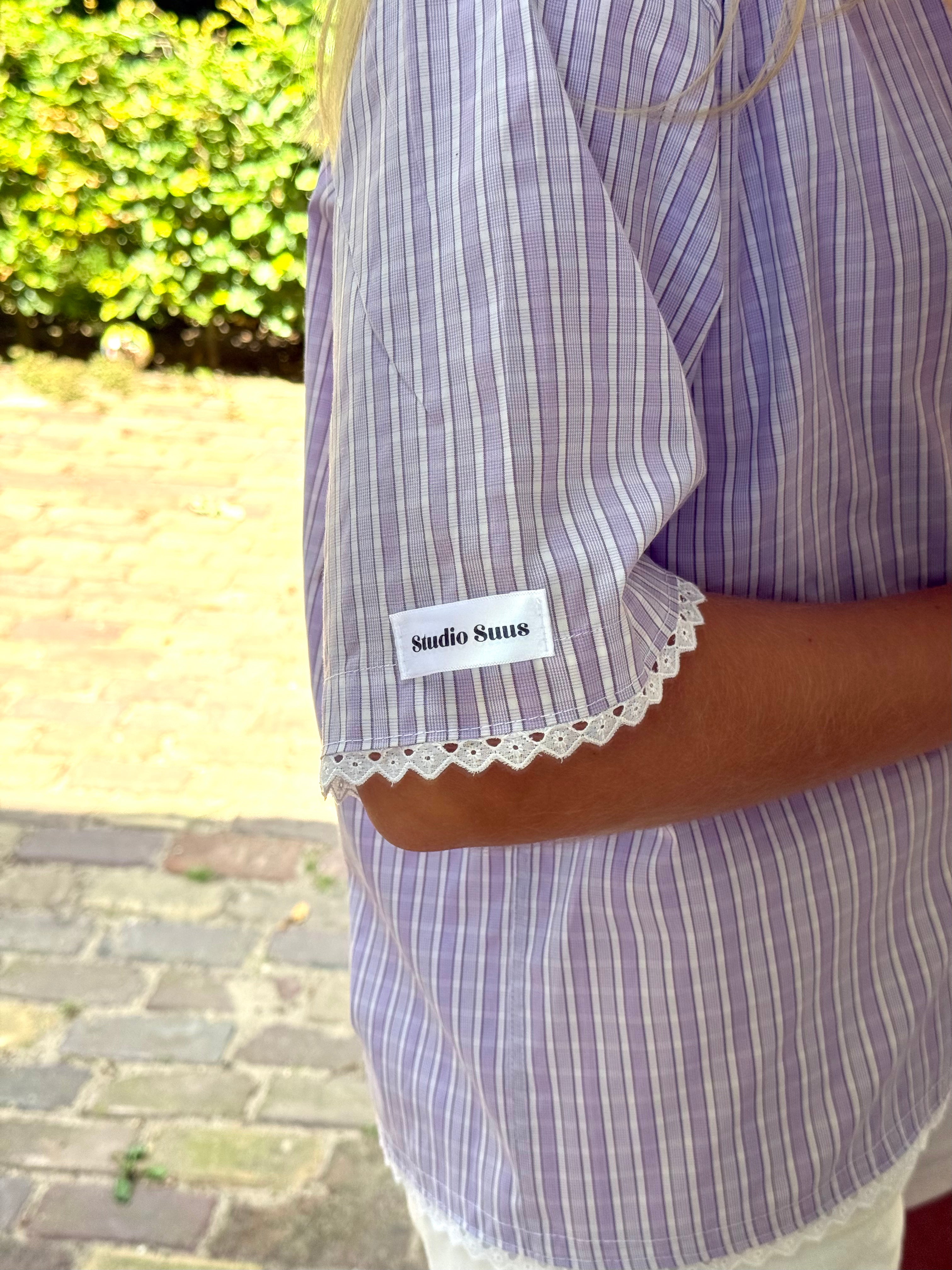 Upcycled blouse Positano