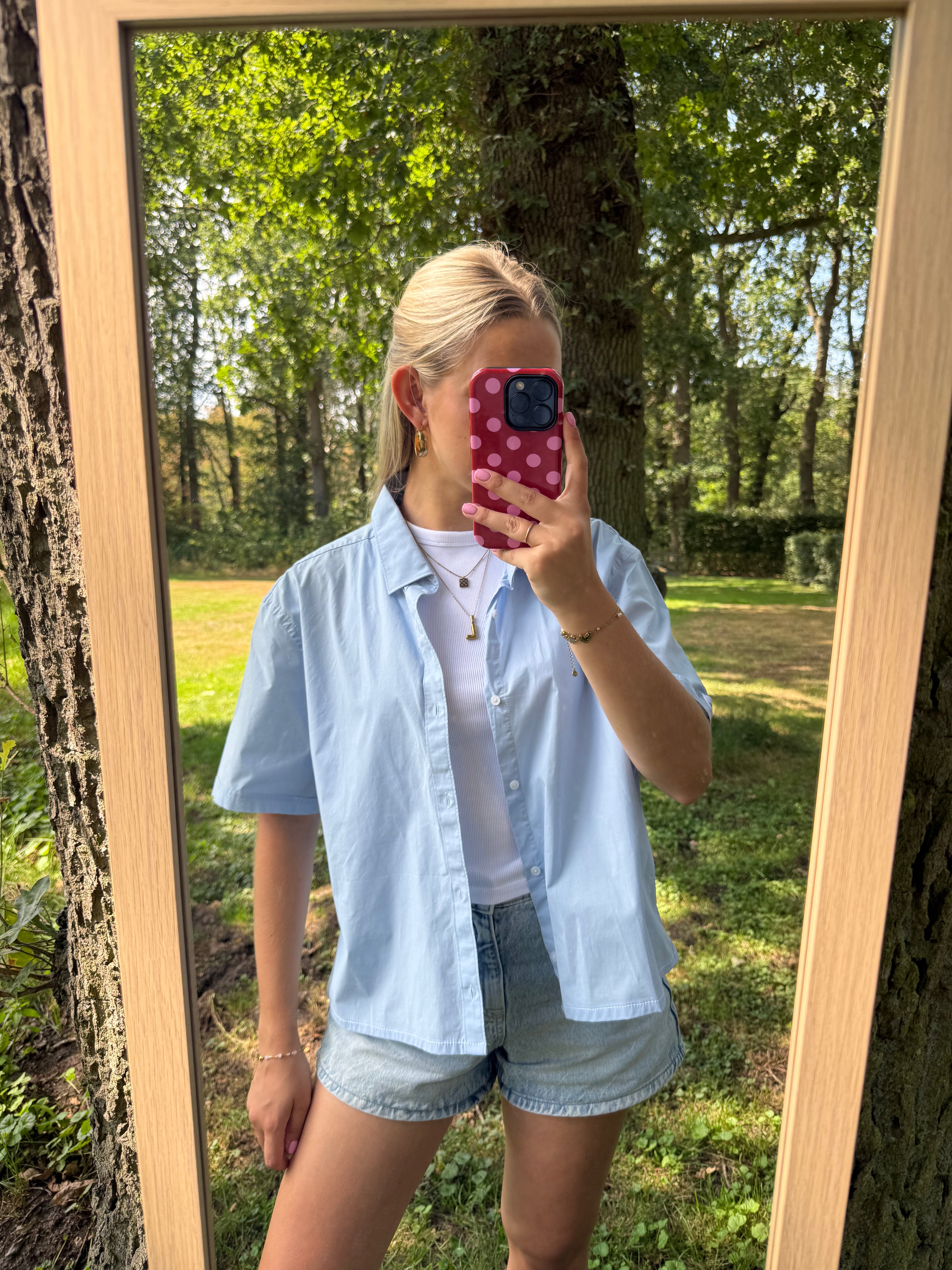 Upcycled blouse Roatan