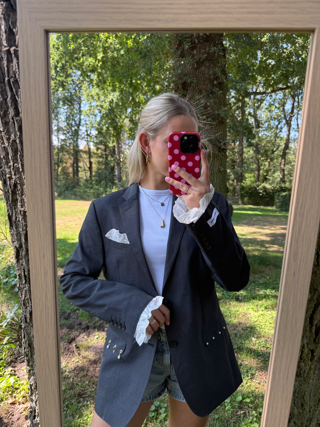 Upcycled blazer Pittsburgh
