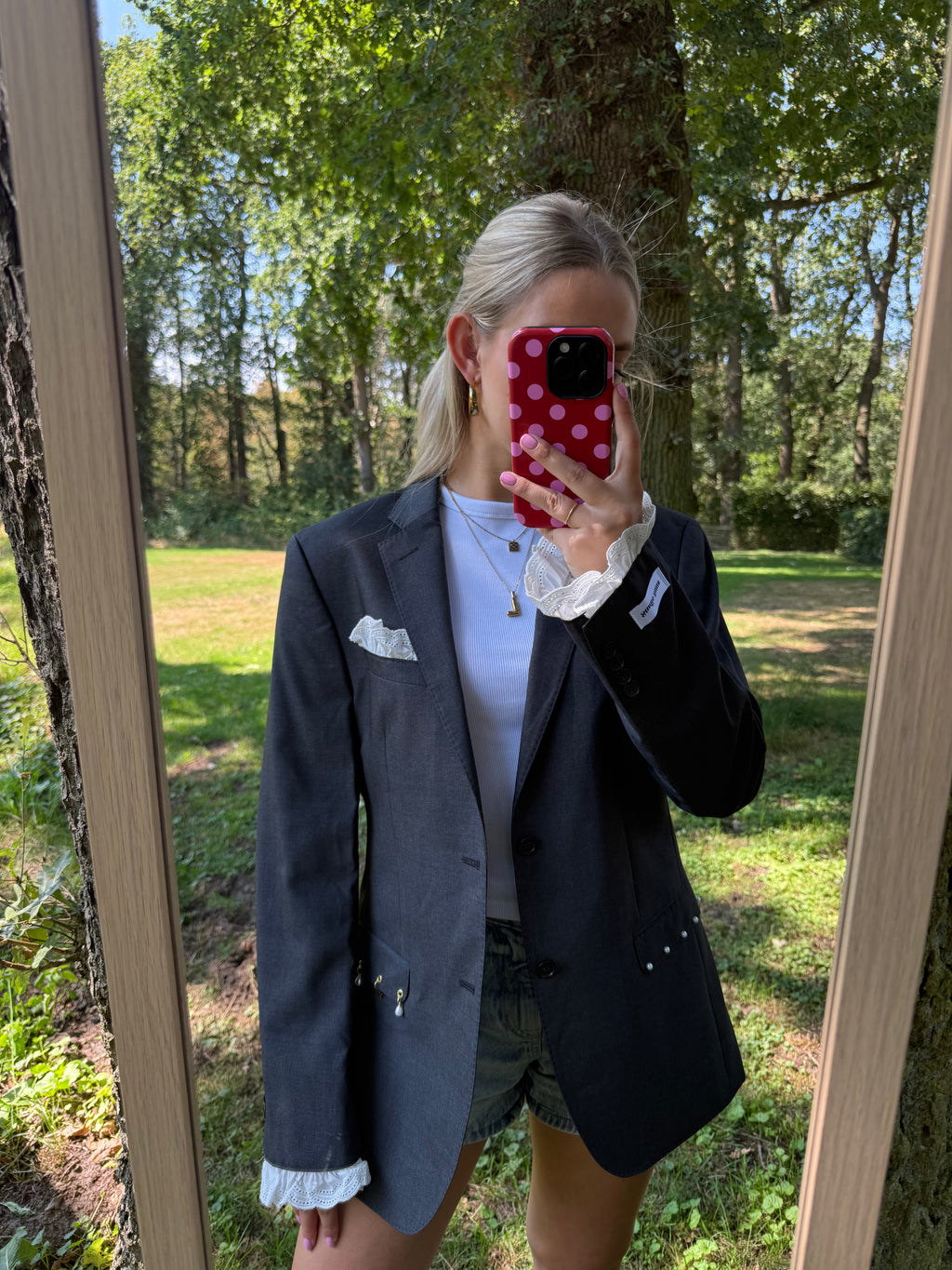 Upcycled blazer Pittsburgh