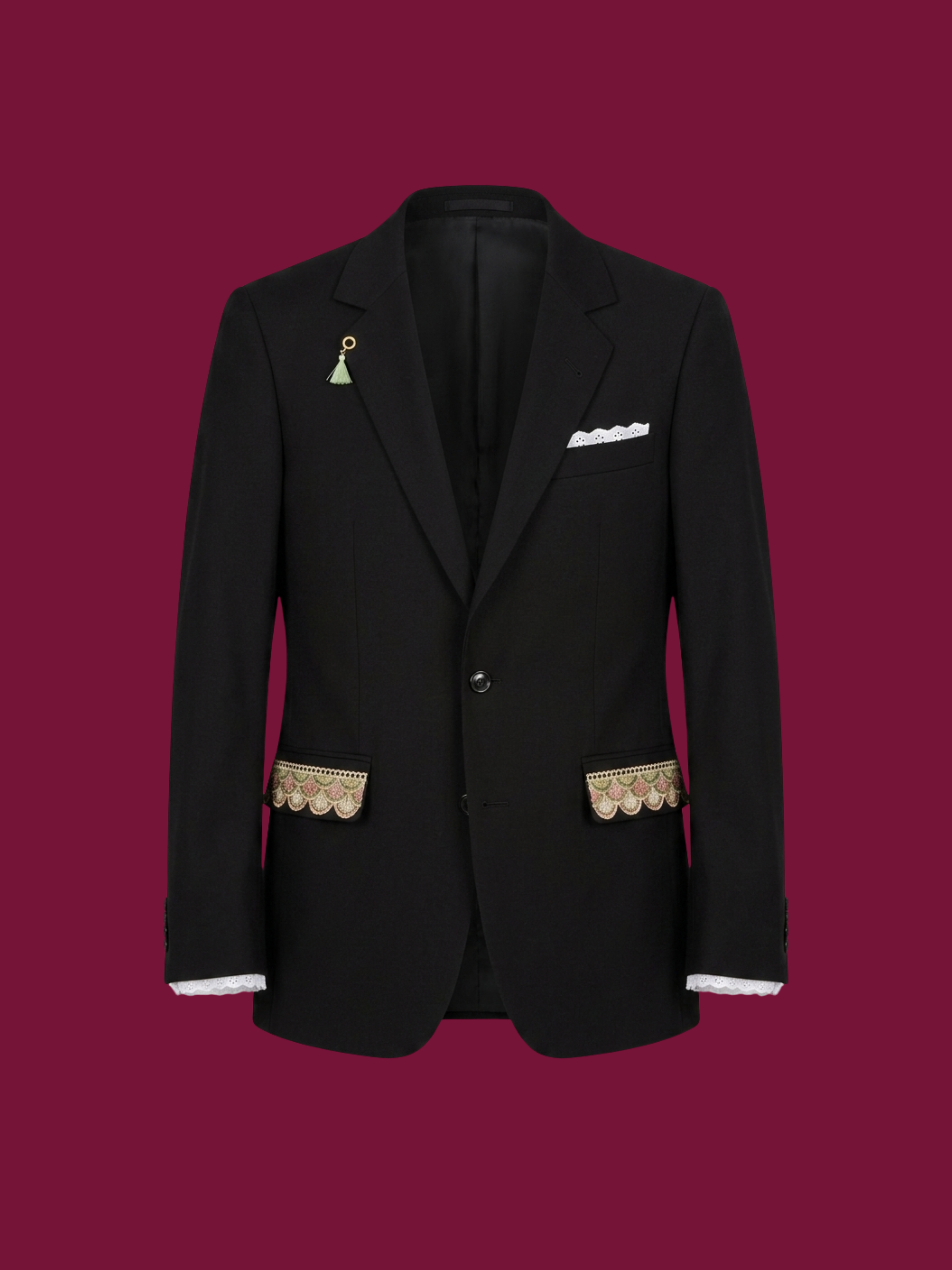 Upcycled blazer Ibiza