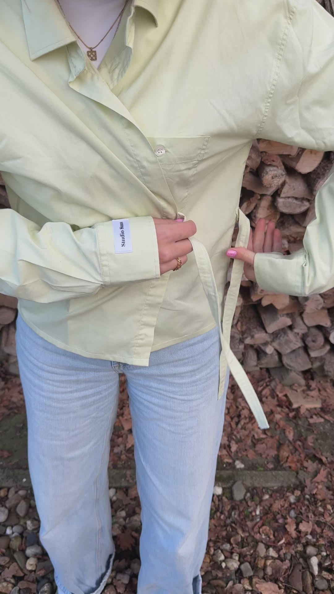 Upcycled blouse Milaan